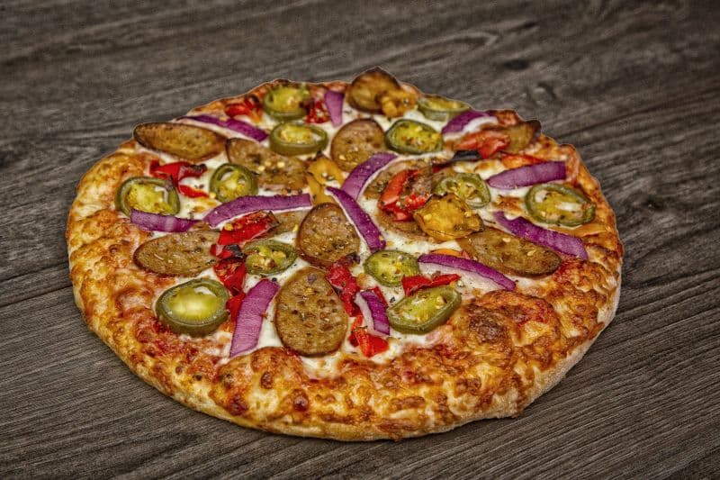 Spicy Fire Girl Pizza