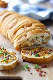 Bacon Cheddar Garlic Loaf